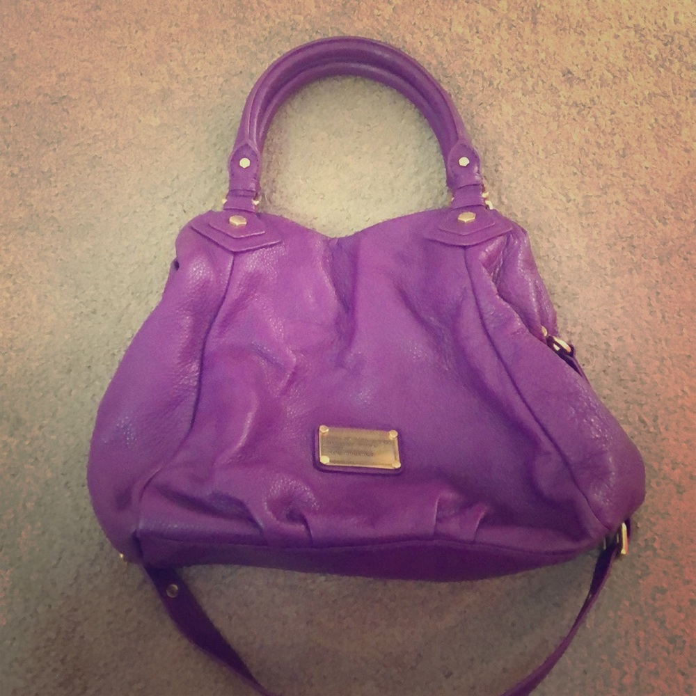 Marc by Marc Jacobs purple hobo bag